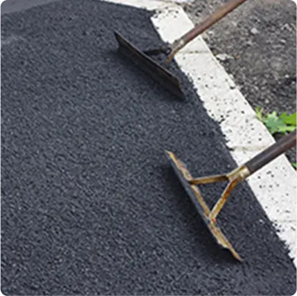 駐車場施工種類02:アスファルト舗装を表す画像