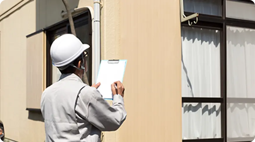 特徴01:個別敷地調査による最適設計を表す画像