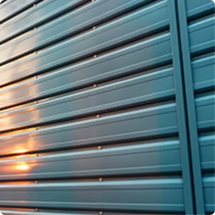 アルミフェンス施工例を表す画像