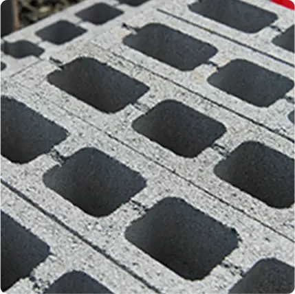 型枠ブロック施工例を表す画像