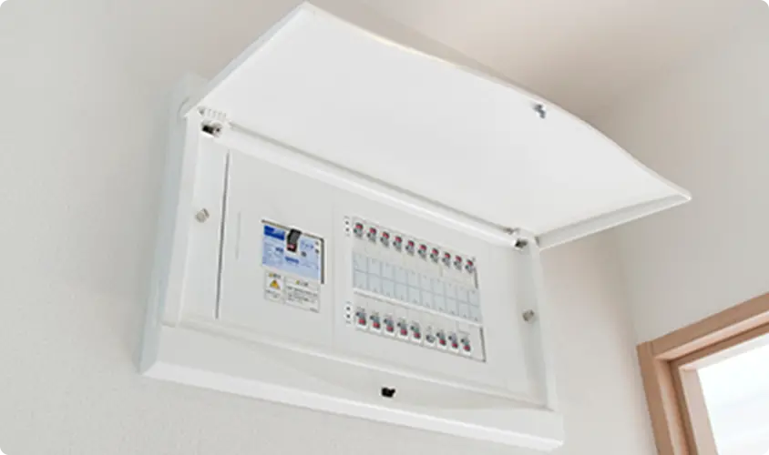 施工方法07:分電盤・配線の更新を表す画像