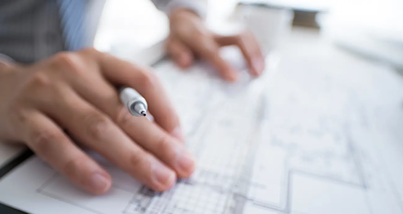 選ばれる理由02:設計から施工まで一貫した自社対応体制を表す画像